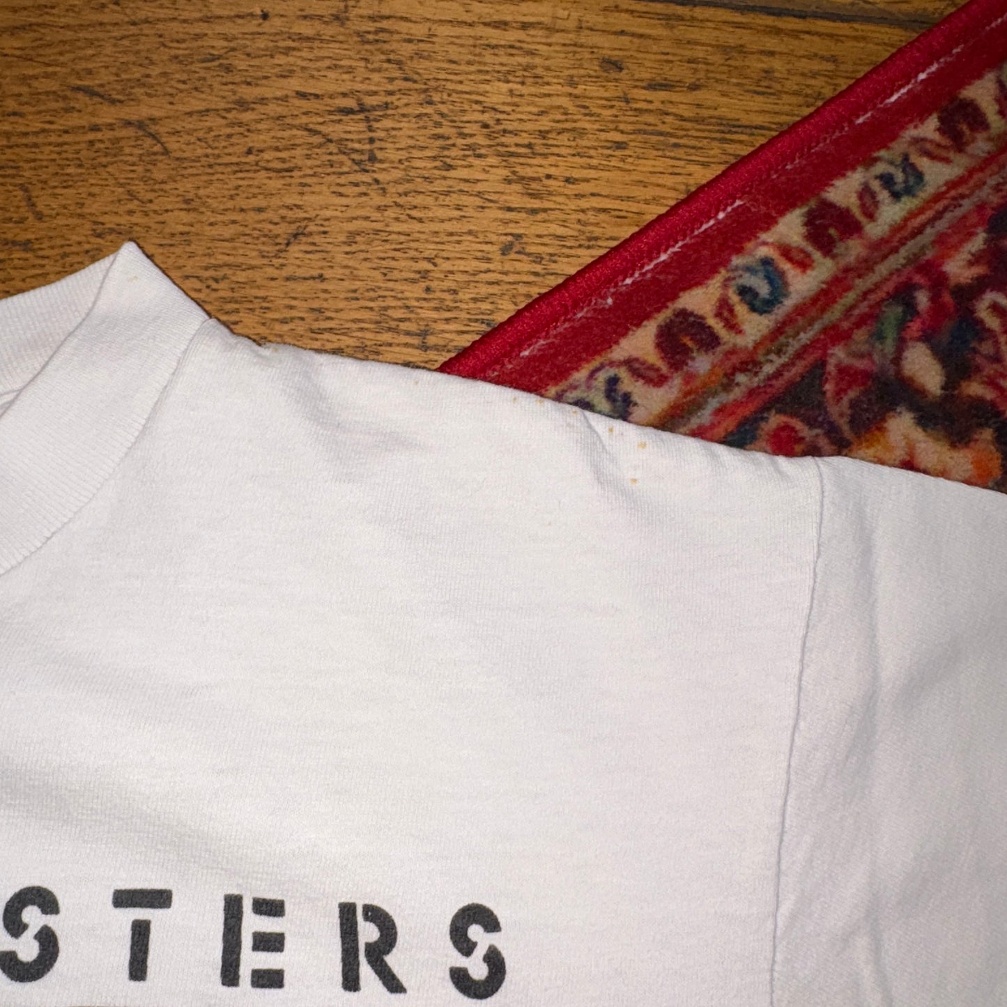 Vintage 1988 White Crocodile Gator Single Stitch Graphic T-Shirt - S