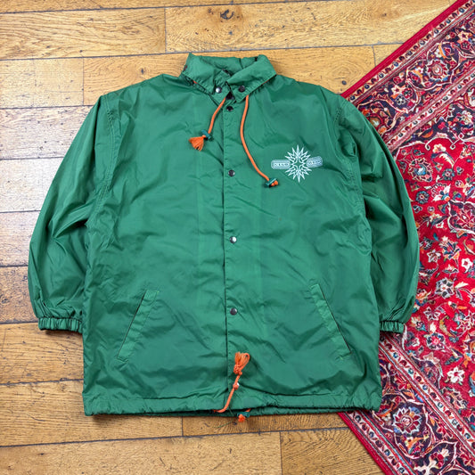 Vintage Club Wear Green Parka Jacket - L