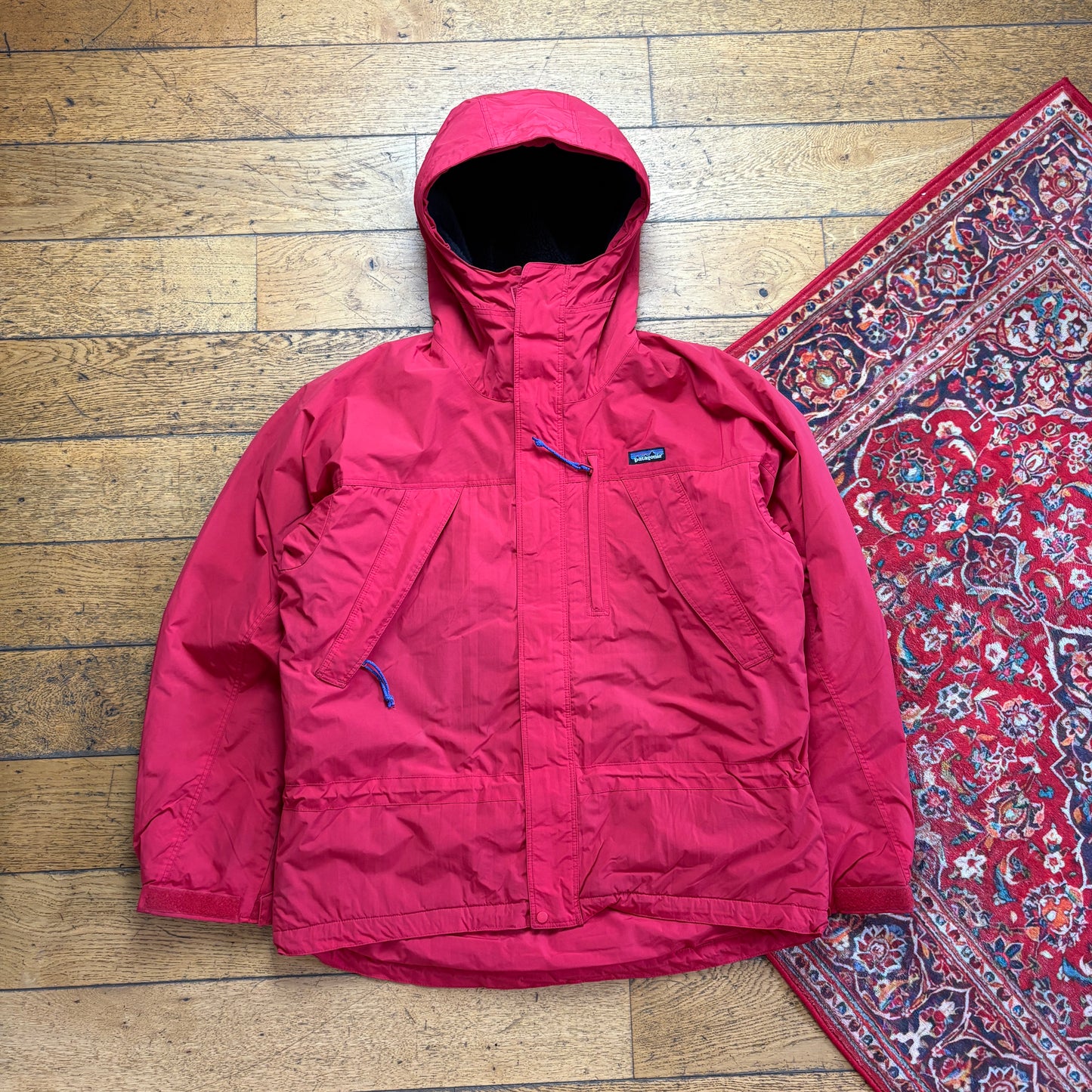 Vintage Patagonia Red Fleece Lined Jacket Coat - M