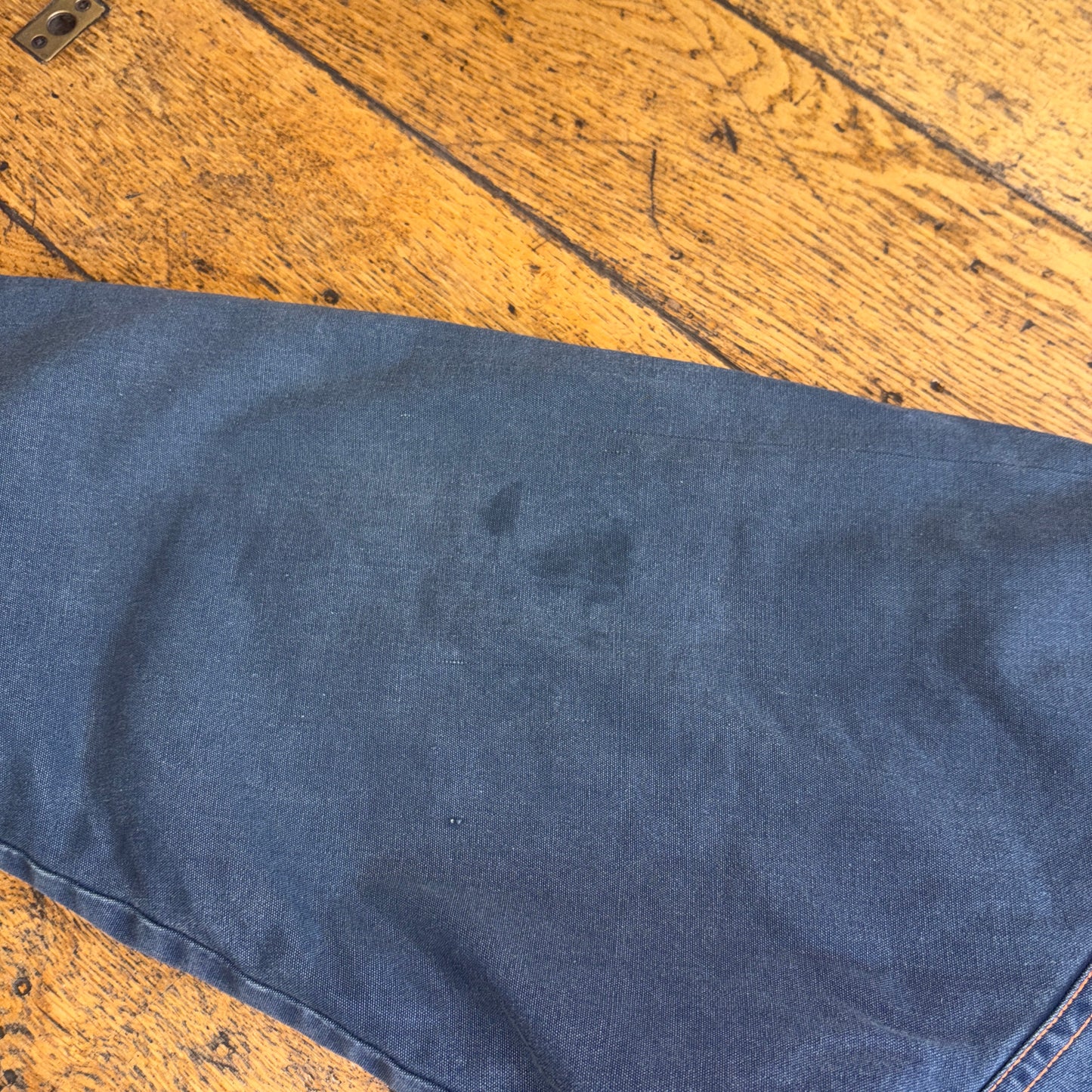Vintage Oneill Blue Denim Style Surfwear Padded Jacket Coat - M