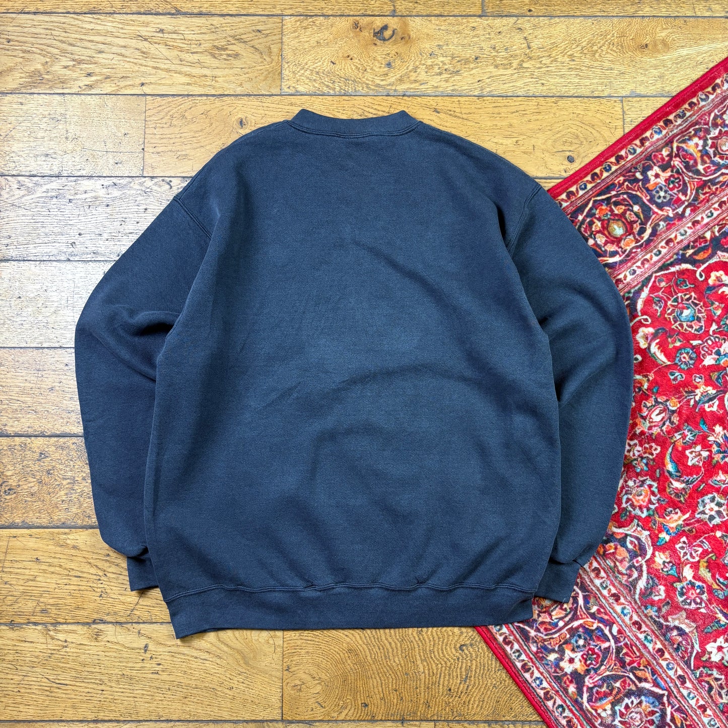 Vintage 90s Lee Graphic Grey Sweatshirt - L