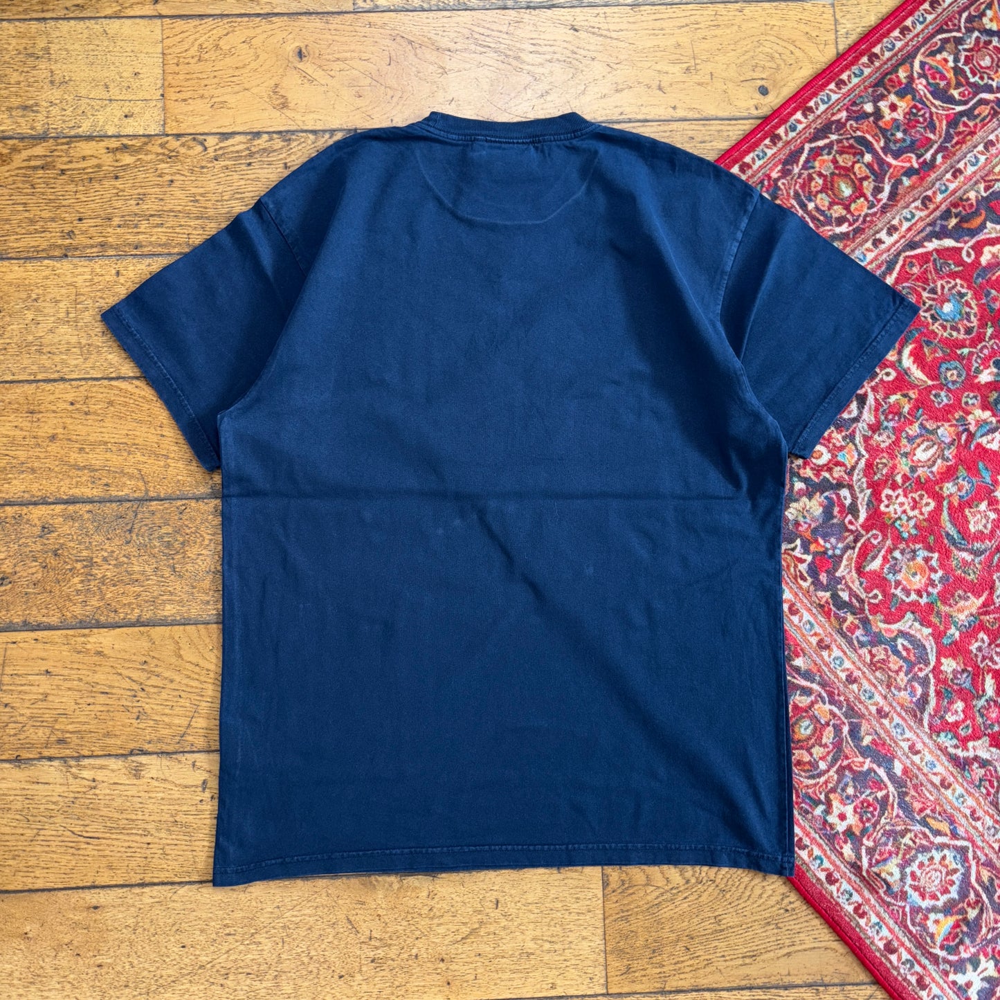 Vintage Carhartt WIP Navy Graphic T-Shirt - M