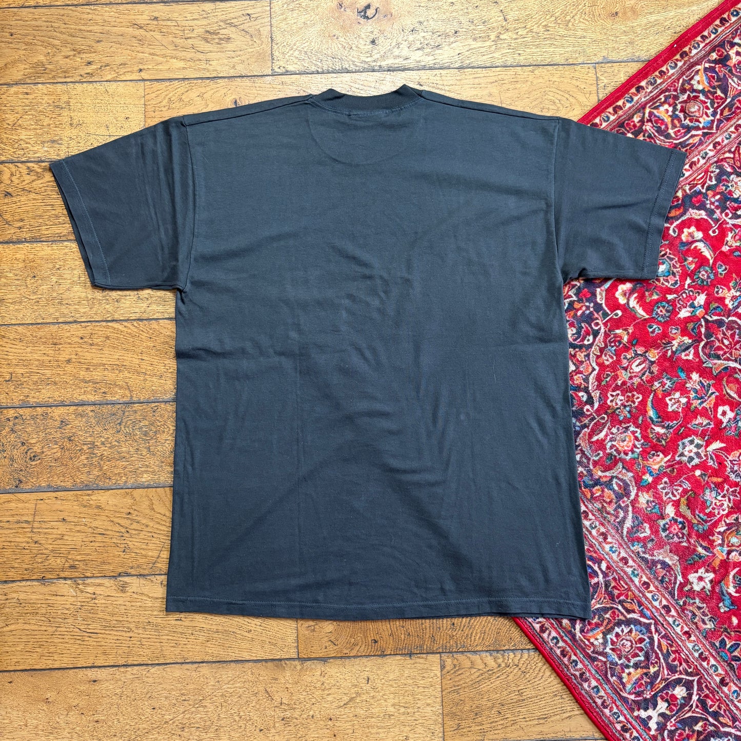 Vintage Afrolicious Black Weed Funny Stoner Graphic T-Shirt - L
