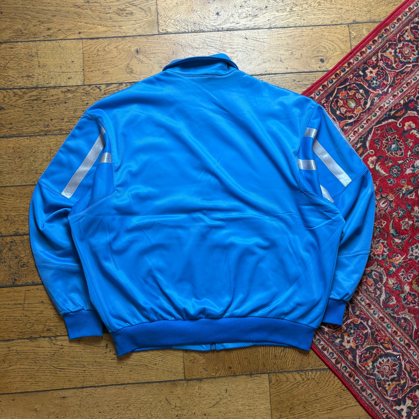 Vintage Blue Tracksuit Track Shell Windbreaker Jacket - XL