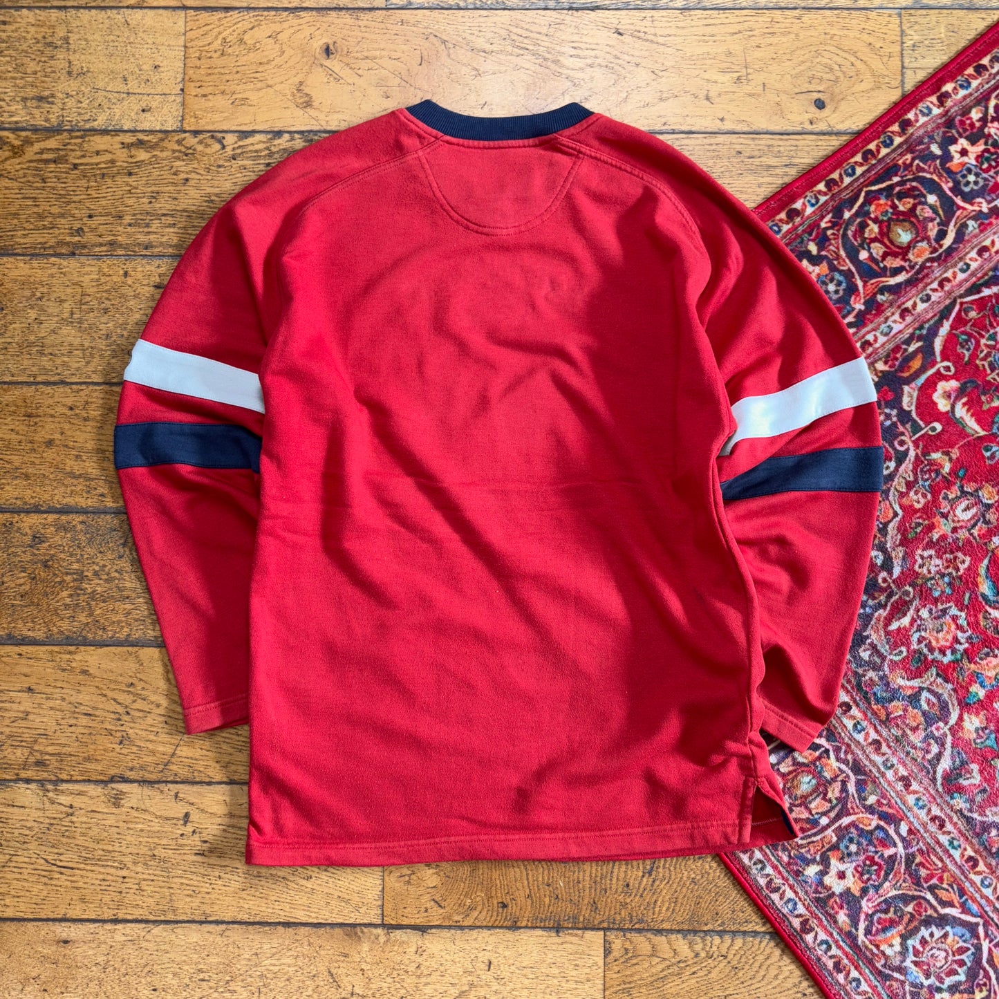 Vintage Reebok Red Embroidered Sweatshirt - S