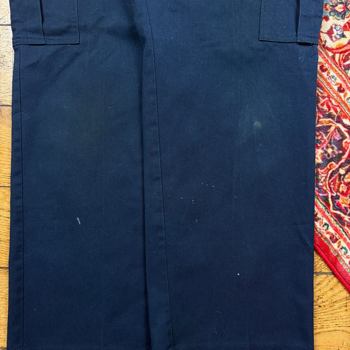 Vintage Dickies Navy Baggy 874 Skate Chino Trousers - 34