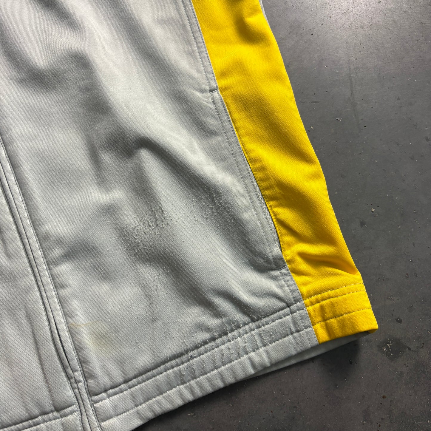 Vintage Nike Grey Navy 00s Y2K Tracksuit Track Jacket - M