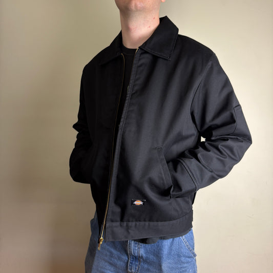 Vintage Dickies Black Workwear Utility Jacket - L