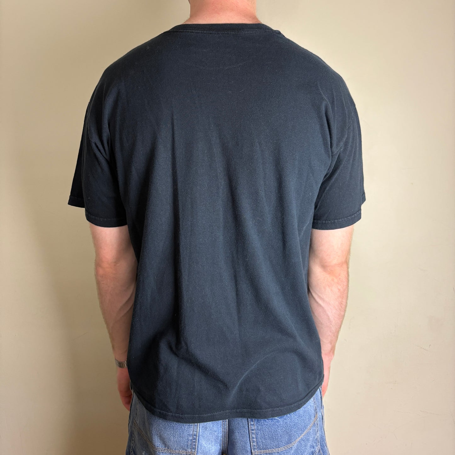 Vintage This is My Boomstick Black Graphic T-Shirt - M