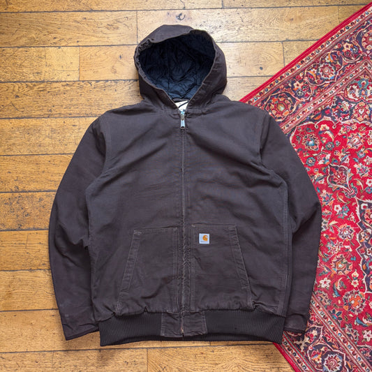 Vintage Carhartt Brown Active Workwear Jacket - L