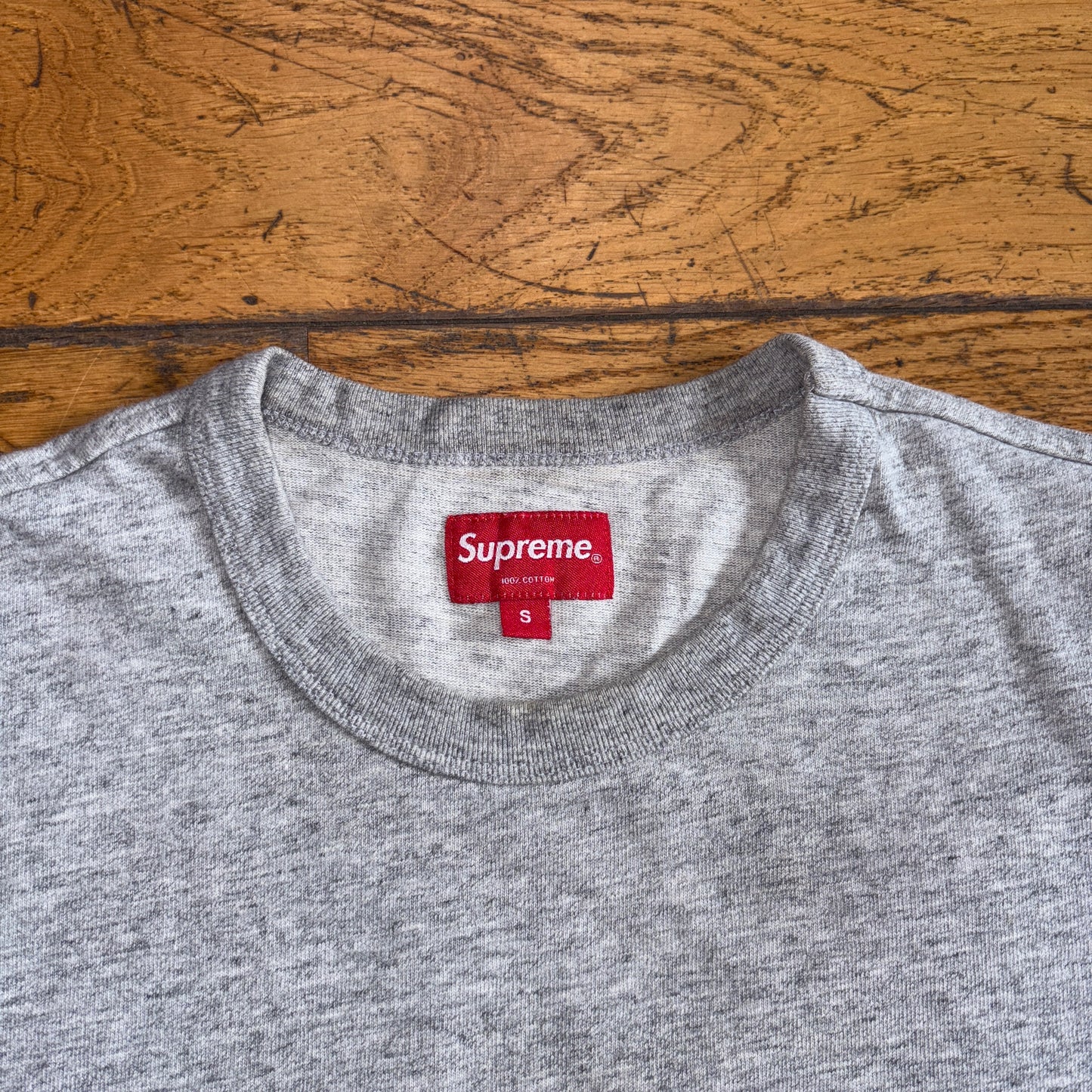 Vintage Supreme Grey Graphic T-Shirt - S