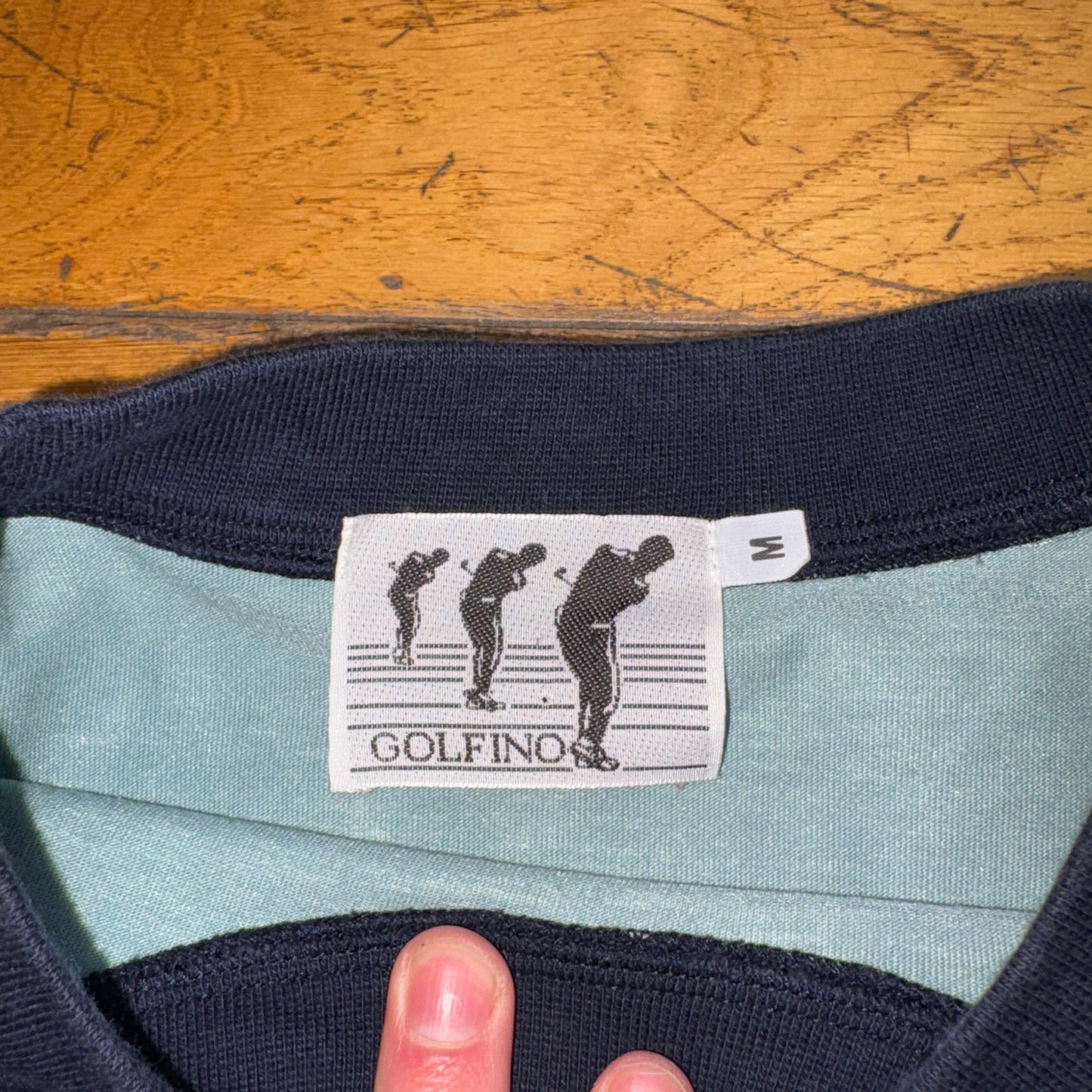 Vintage 90s Golf Navy Boxy Embroidered Sweatshirt - M