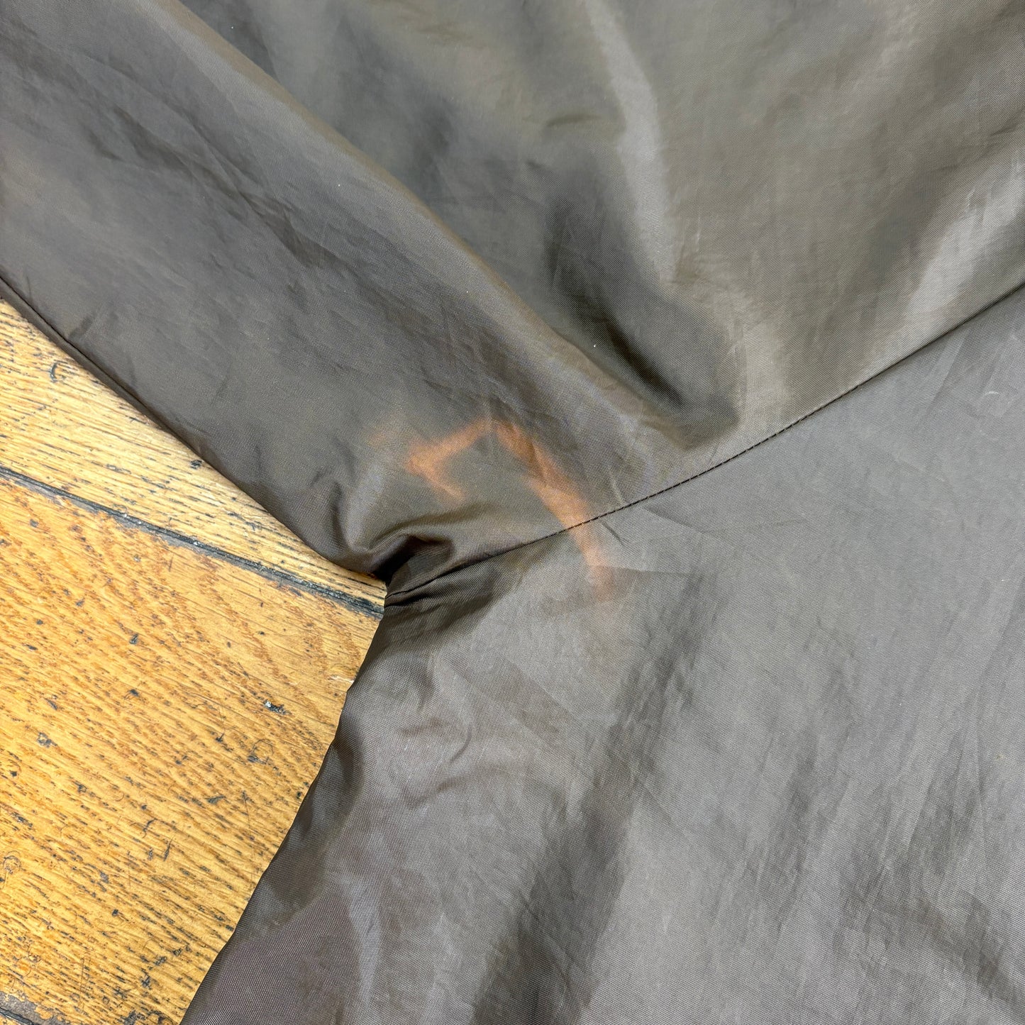 Vintage Brown Nylon Coach Harrington Jacket - M