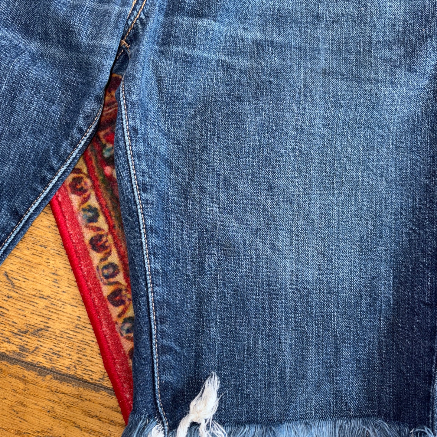 Vintage Levis 511 Slim Blue Denim Shorts - 32