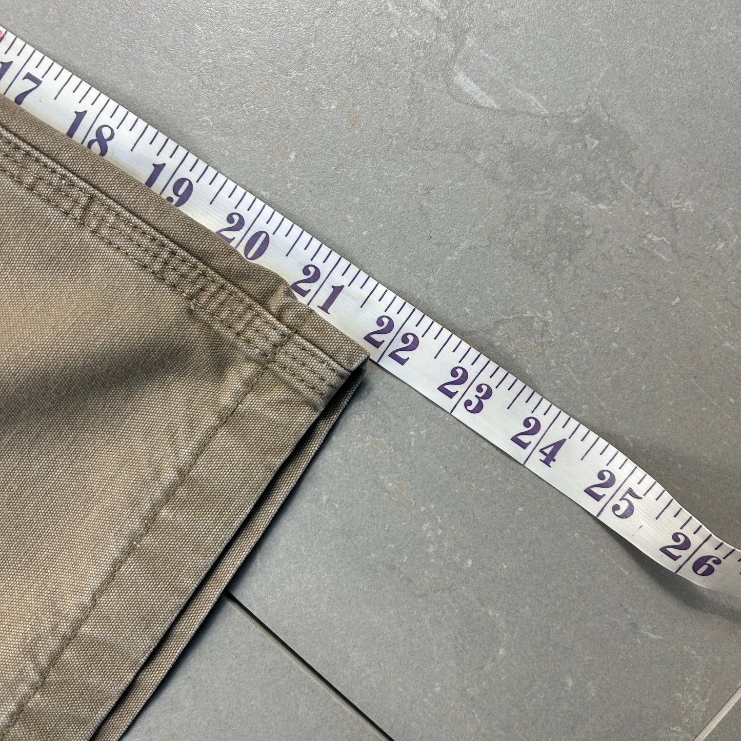 Vintage Wrangler Cream Workwear Carpenter Baggy Shorts - 42