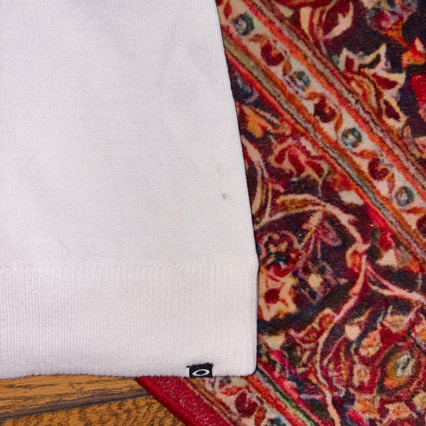 Vintage Oakley White Womens Knit Sweater Vest Jumper - S