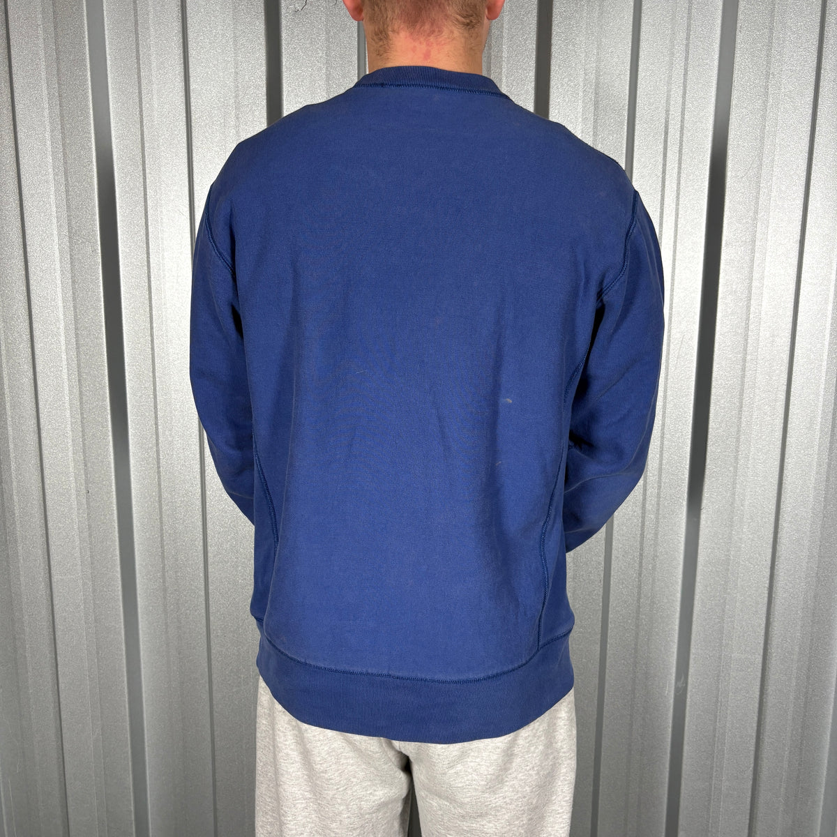 Supreme Blue Sweatshirt - L
