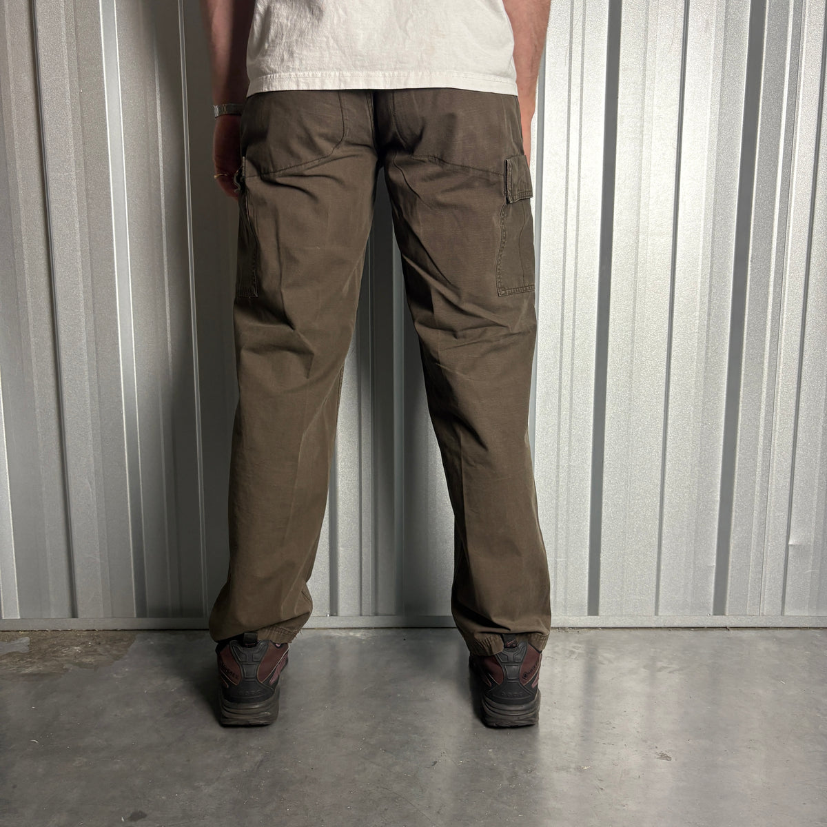 Vintage Timberland Brown Fatigue Y2K Trousers - 31R