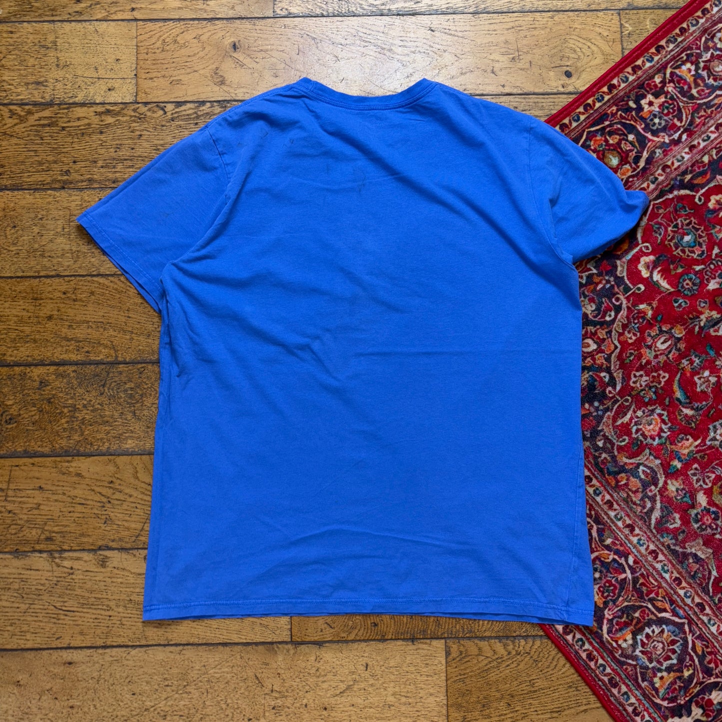 Vintage Oakley Blue Graphic T-Shirt - XL