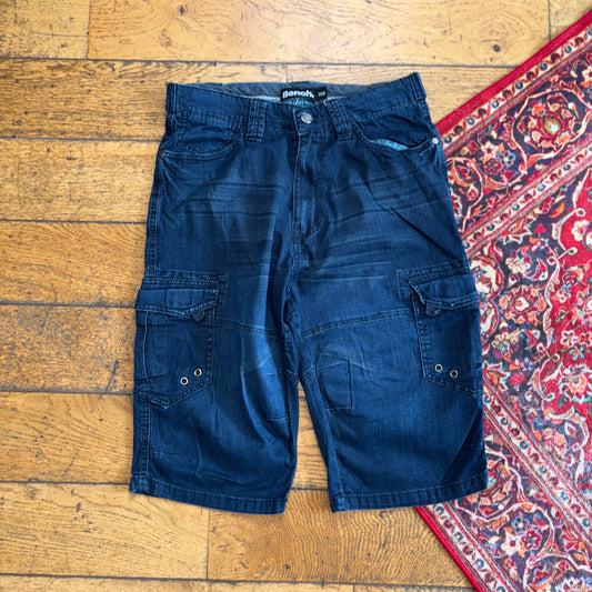 Vintage Bench Blue Cargo Shorts - 30