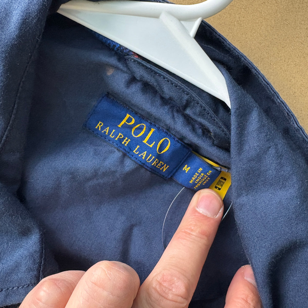 Ralph Lauren Navy Harrington Jacket - M