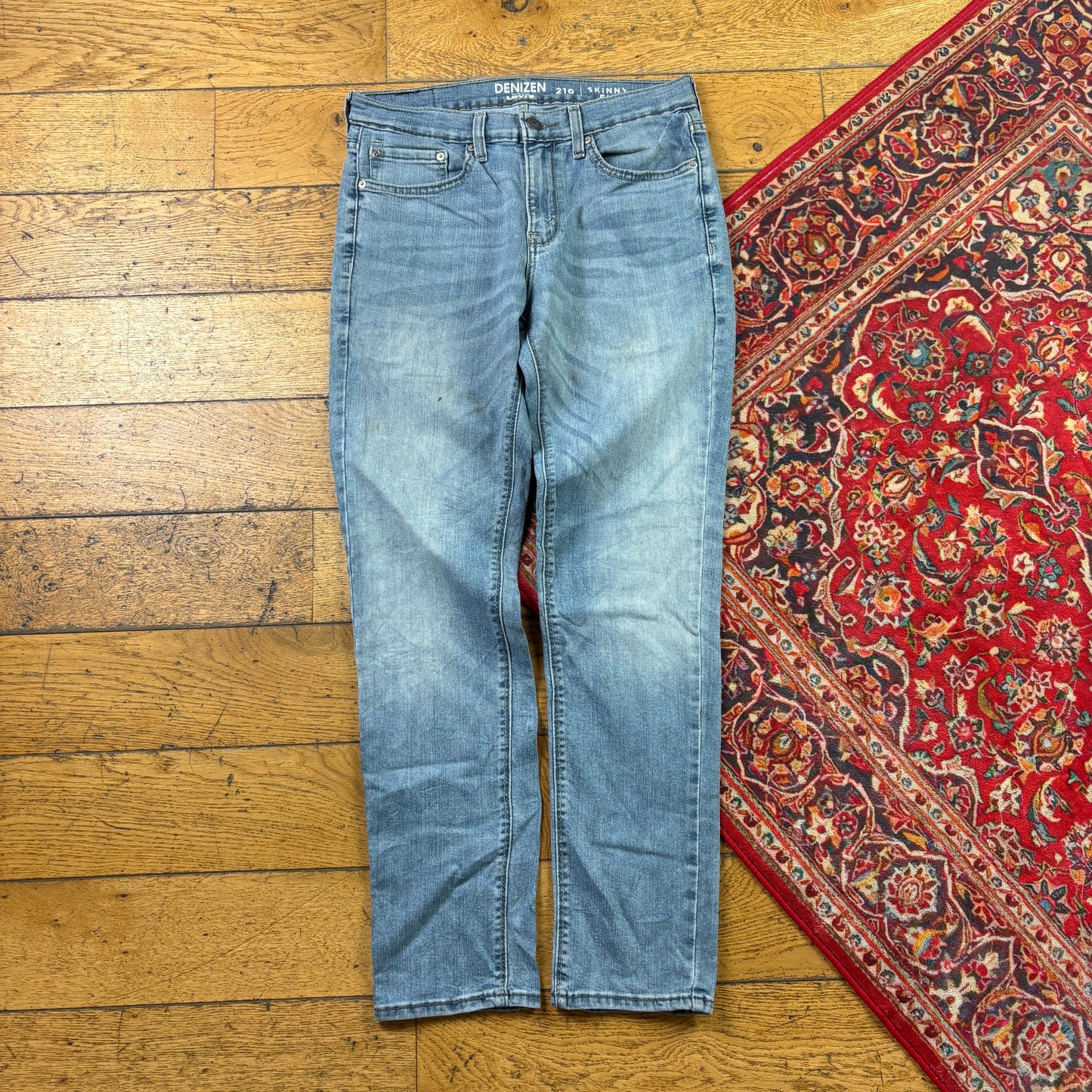 Vintage Levis Slim Blue Denim Jeans - 32