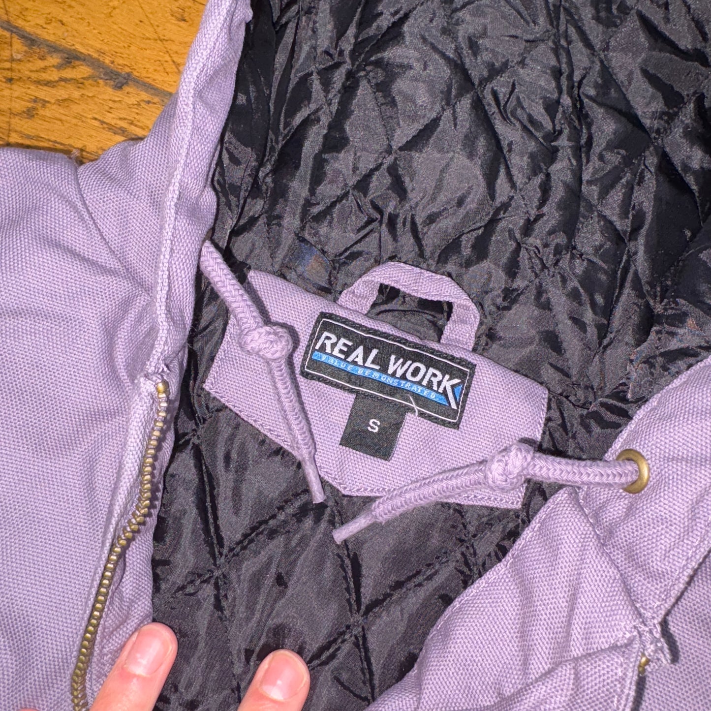Vintage Womens Purple Carhartt Style Active Workwear Jacket - S