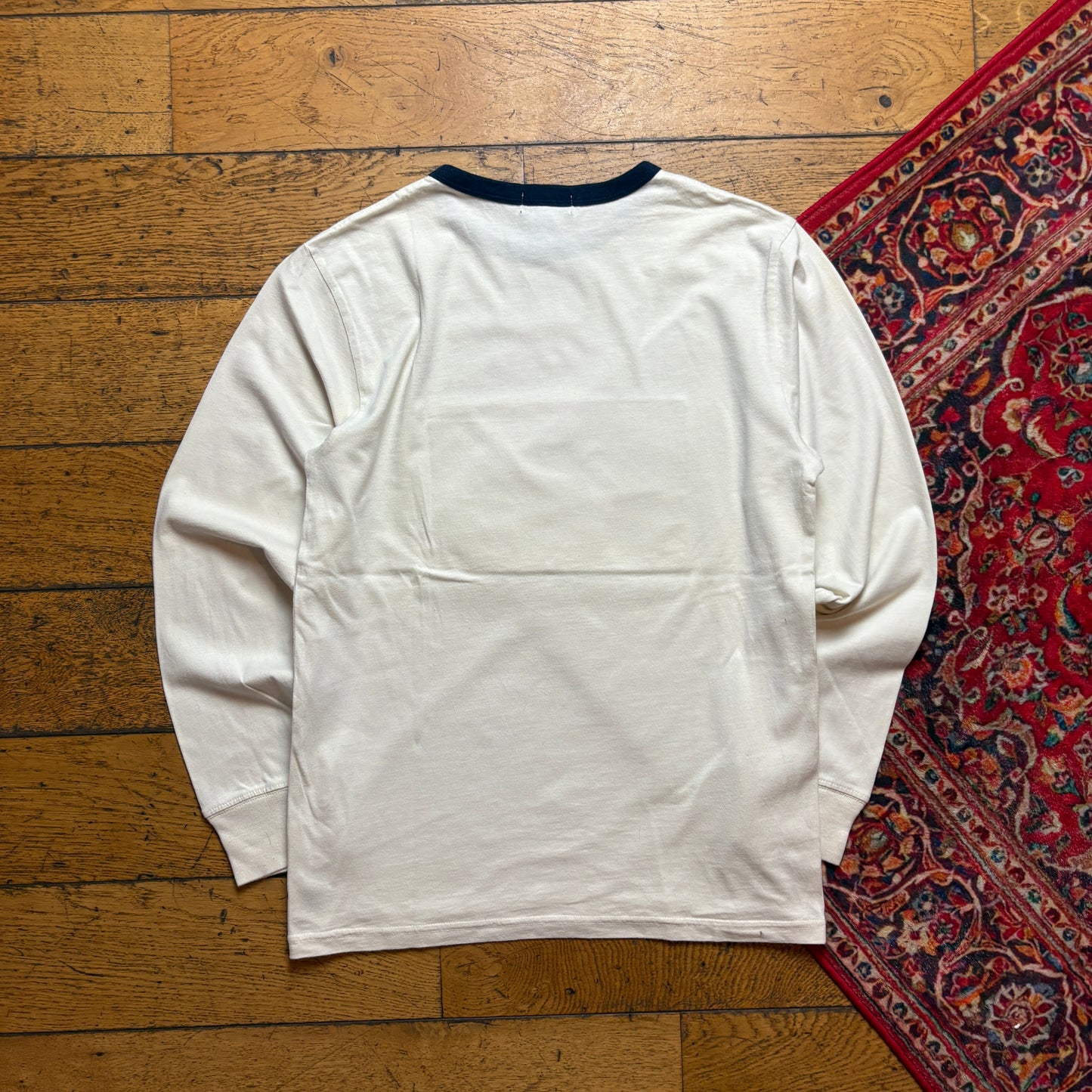 Vintage Ralph Lauren White USA Graphic T-Shirt - XS