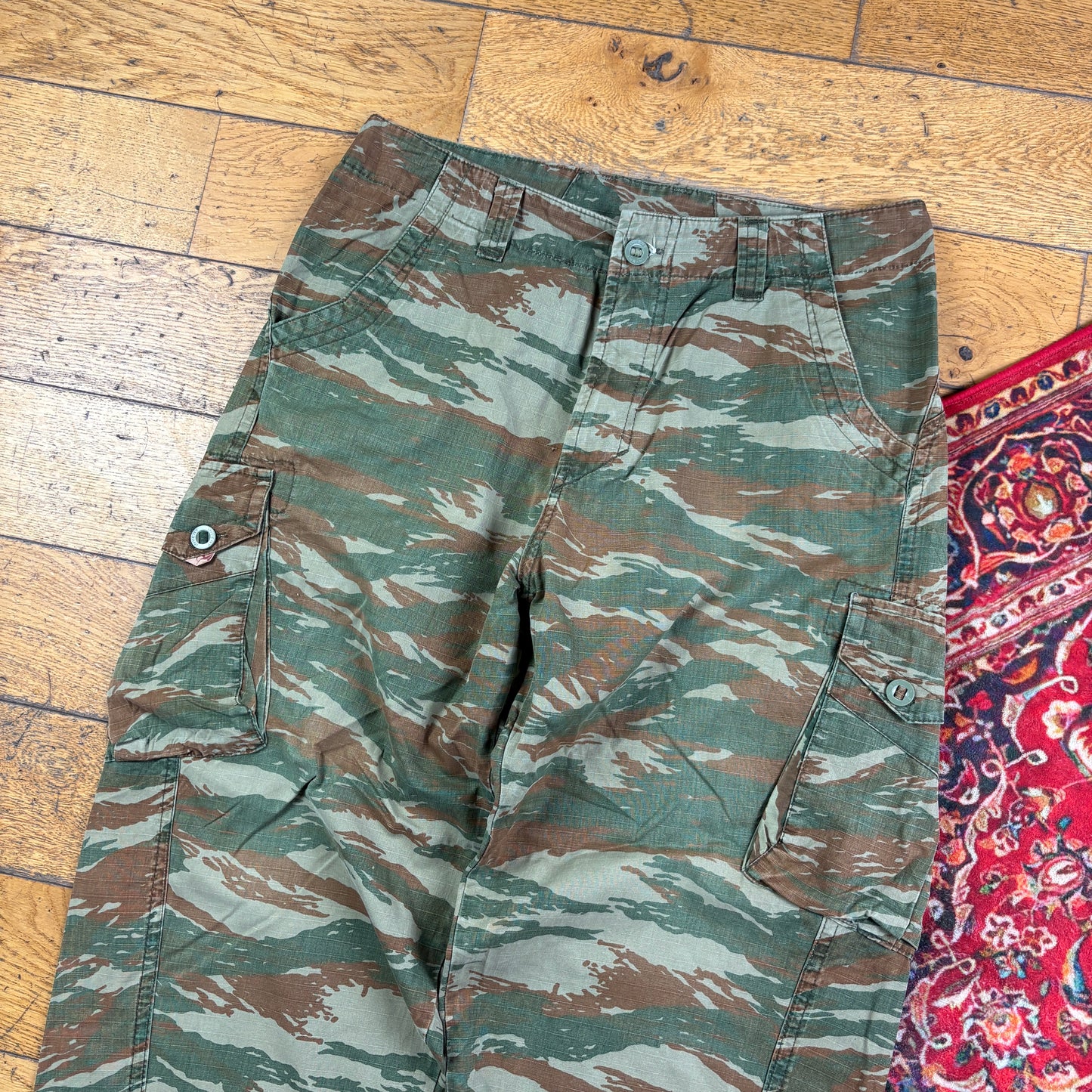 Vintage Real Tree Camo Green Hunting Workwear Trousers - 36