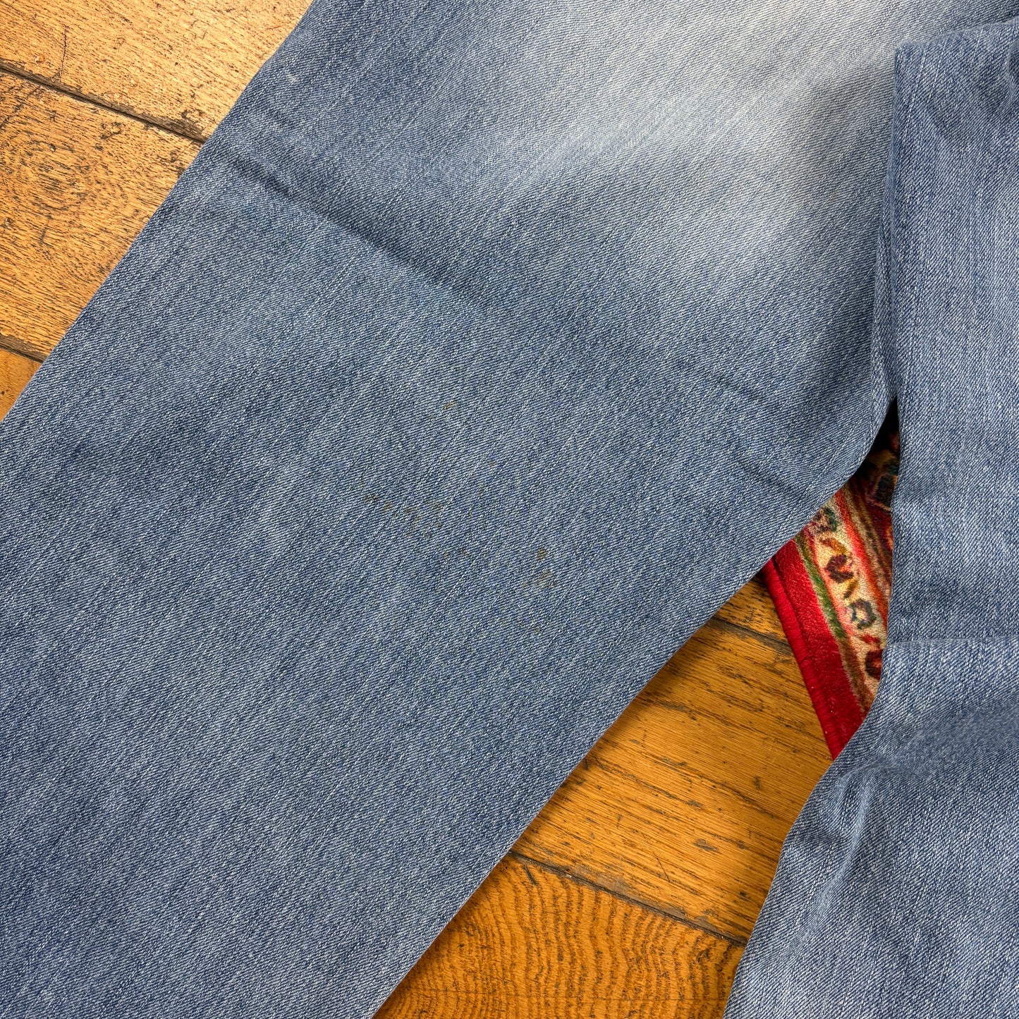 Vintage Phat Farm Blue Carpenter Embroidered Y2K Hip Hop Baggy Jeans - 36