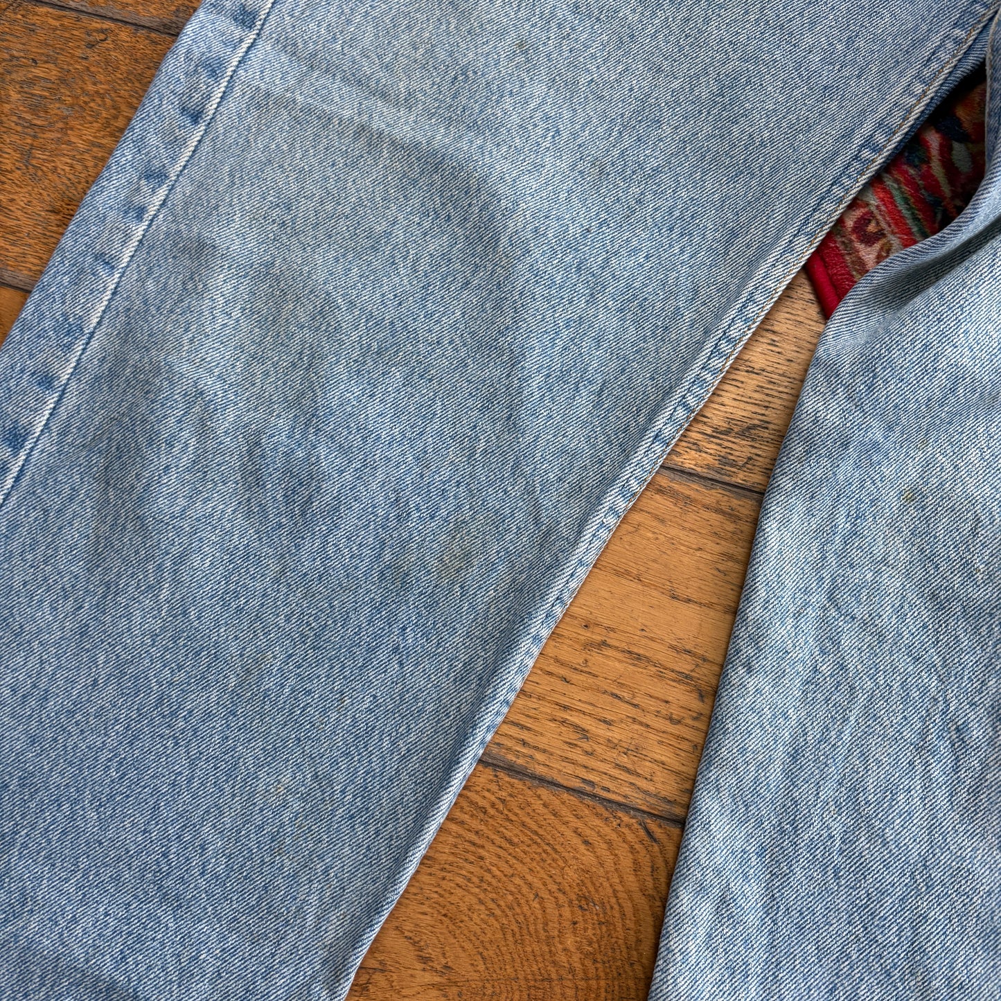 Vintage Levis 501 Straight Blue Denim Jeans - 36L