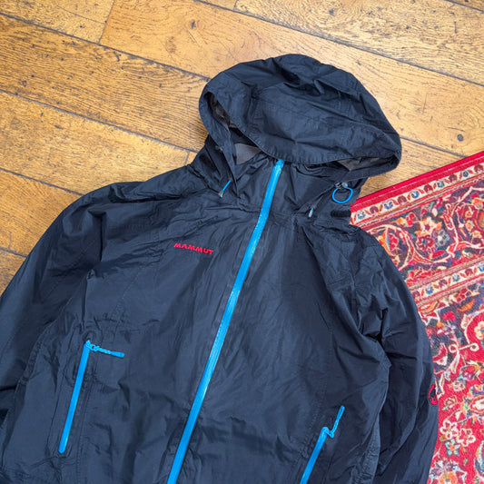 Vintage Mammut Black Hiking Gorpcore Waterproof Jacket Coat - M
