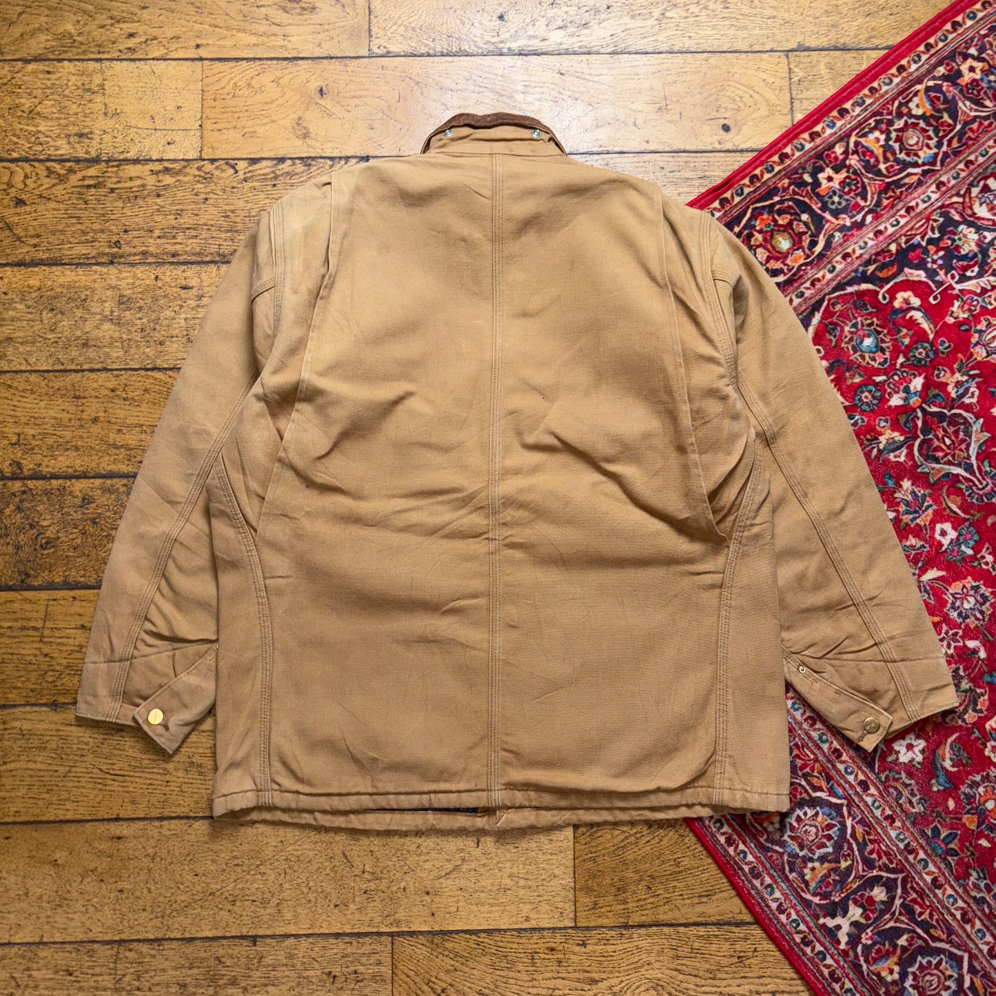Vintage Carhartt Brown Chore Workwear Jacket - XL