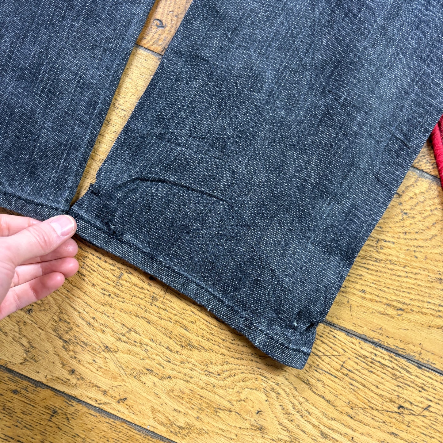 Vintage Levis 511 Slim Grey Denim Jeans - 34