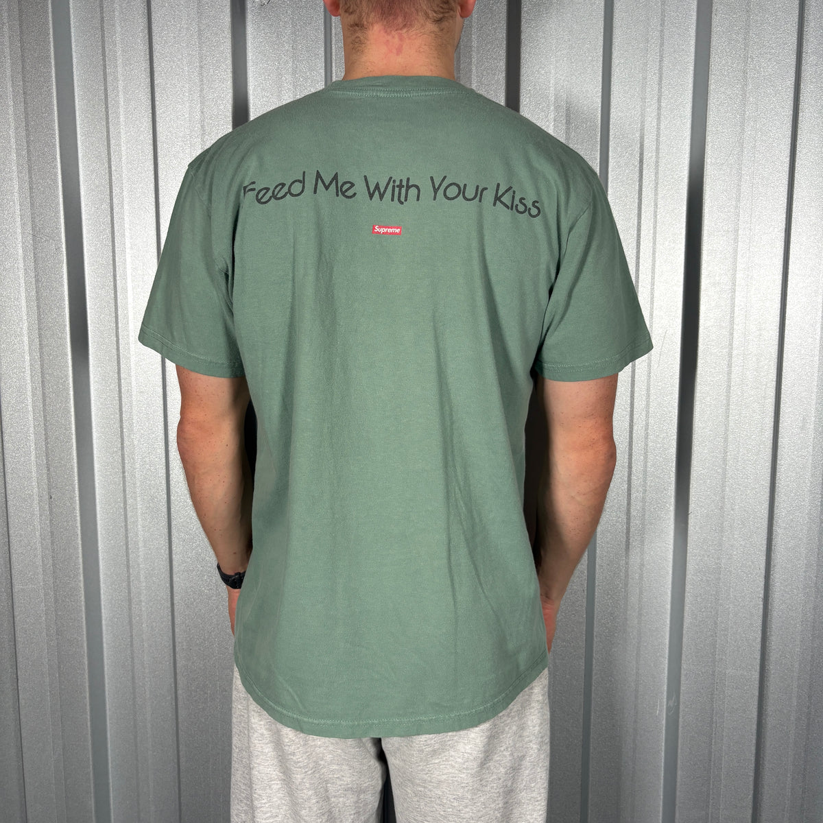 Supreme X My Bloody Valentine Green Band T Shirt - L
