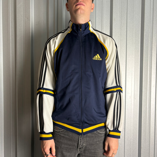 Vintage Adidas 90s Navy Tracksuit Track Jacket - M