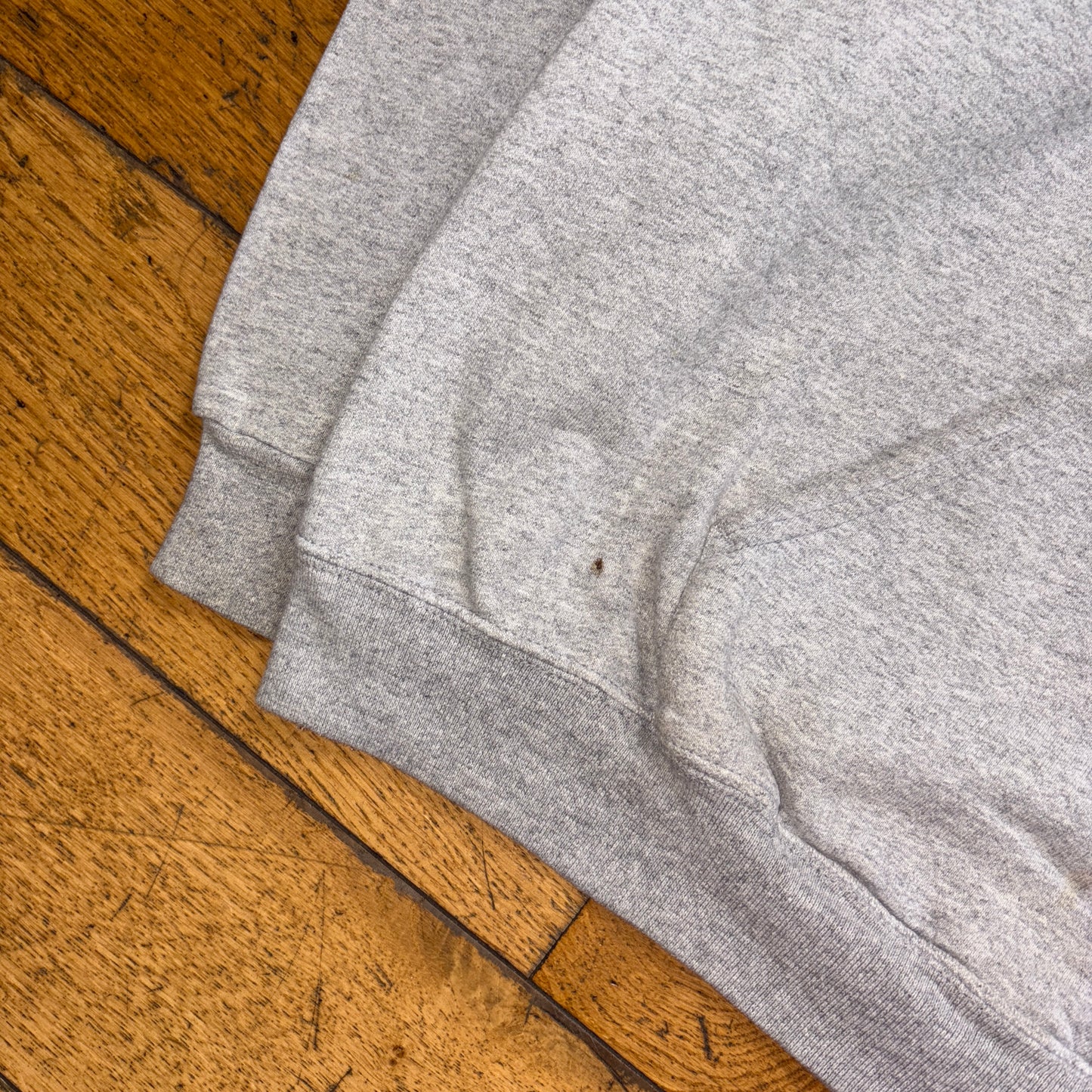 Vintage Thrasher Grey Skate Flames Hoodie Sweatshirt - M