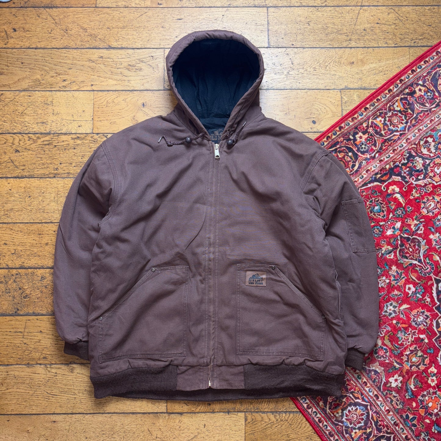 Vintage Brown Workwear Carhartt Active Style Jacket - 2XL