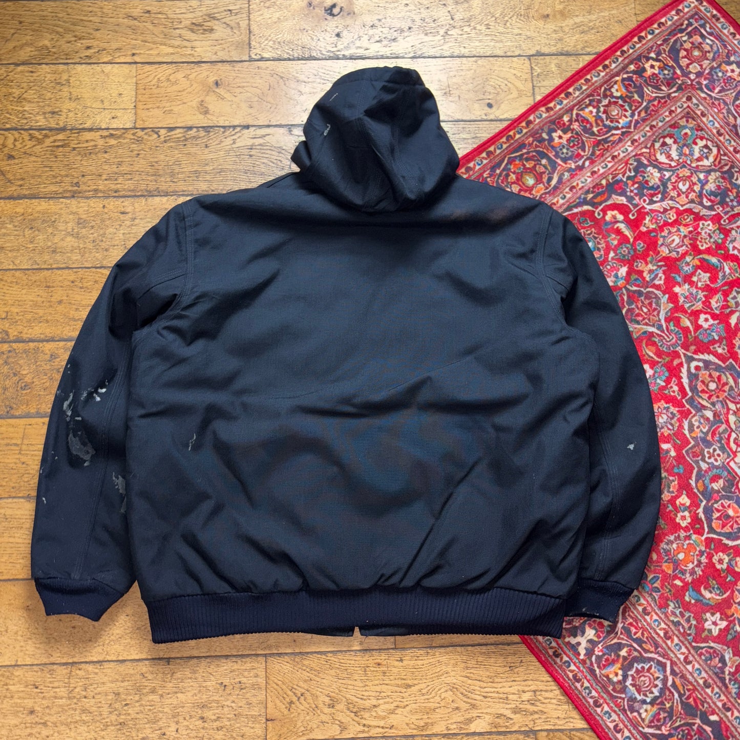 Vintage Carhartt Black Active Workwear Jacket - XL